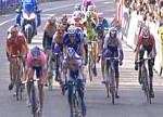 Frank Schleck � l'arriv�e de la quatri�me �tape de Paris-Nice 2009